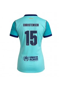 Barcelona Andreas Christensen #15 Fotballdrakt Tredje Klær Dame 2026-27 Korte ermer